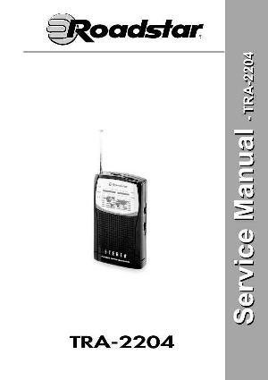 Service manual Roadstar TRA-2204 ― Manual-Shop.ru