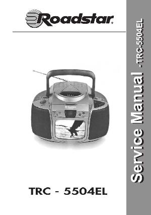 Сервисная инструкция Roadstar TRC-5504 ― Manual-Shop.ru