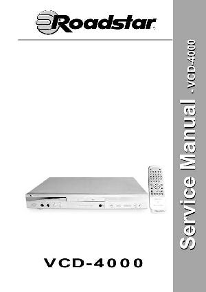 Сервисная инструкция Roadstar VCD-4000  ― Manual-Shop.ru