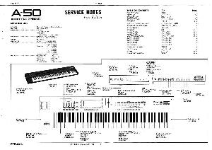 Сервисная инструкция Roland A-50 ― Manual-Shop.ru