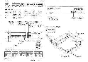 Service manual Roland D-550 ― Manual-Shop.ru