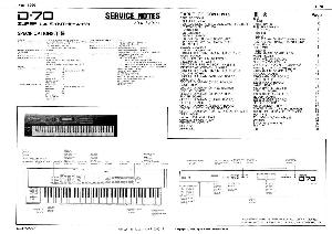 Сервисная инструкция Roland D-70 ― Manual-Shop.ru