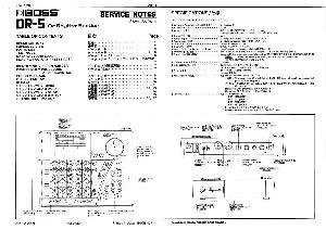 Service manual Roland DR-5 ― Manual-Shop.ru