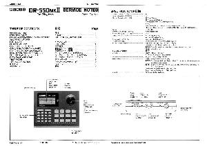 Service manual Roland DR-550MKII ― Manual-Shop.ru