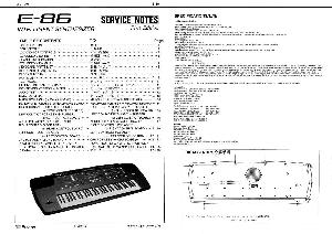 Service manual Roland E-86 ― Manual-Shop.ru