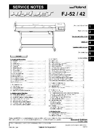 Service manual Roland FJ-42, FJ-52 ― Manual-Shop.ru
