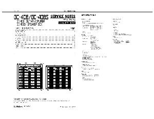 Сервисная инструкция Roland GC-408 ― Manual-Shop.ru