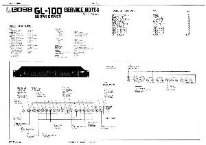 Сервисная инструкция Roland GL-100 ― Manual-Shop.ru