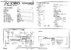 Сервисная инструкция Roland JV-1080 ― Manual-Shop.ru