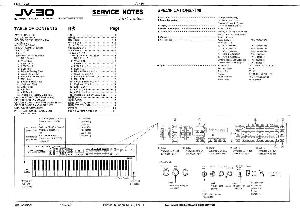 Сервисная инструкция Roland JV-30 ― Manual-Shop.ru