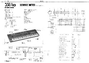 Сервисная инструкция Roland JX-10 ― Manual-Shop.ru