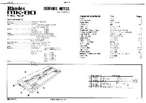 Сервисная инструкция Roland MK-80 ― Manual-Shop.ru