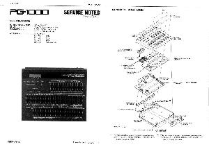 Сервисная инструкция Roland PG-1000 ― Manual-Shop.ru