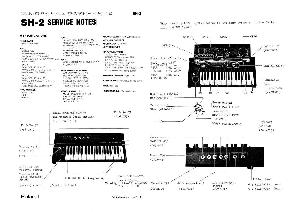 Сервисная инструкция Roland SH-2 ― Manual-Shop.ru