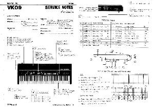 Сервисная инструкция Roland VK-09 ― Manual-Shop.ru