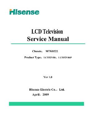 Service manual Rolsen RL-32A09105U, RL-32A09105F, MTK8222 ― Manual-Shop.ru