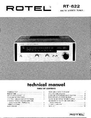 Сервисная инструкция Rotel RT-622 ― Manual-Shop.ru