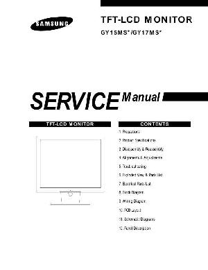 Service manual Samsung 173B, GY15MS, GY17MS ― Manual-Shop.ru