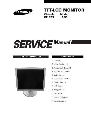 Service manual Samsung 193P DI19PS ― Manual-Shop.ru