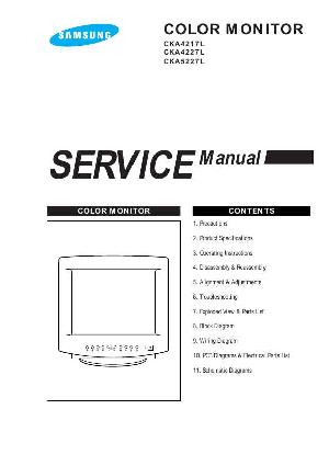 Сервисная инструкция Samsung 400B CKA4217 ― Manual-Shop.ru
