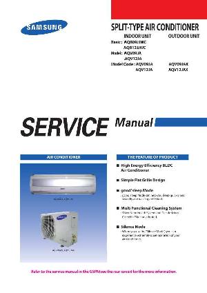 Service manual Samsung AQB09, AQB12, AQV09, AQV12 ― Manual-Shop.ru