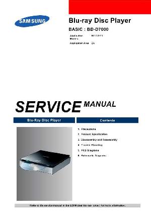 Service manual Samsung BD-D7000 ― Manual-Shop.ru
