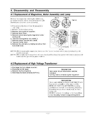 Сервисная инструкция Samsung CE1150R ― Manual-Shop.ru