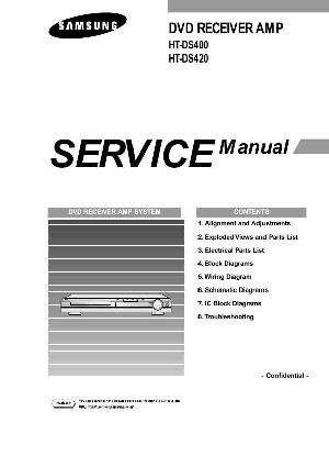 Сервисная инструкция Samsung HT-DS400, HT-DS420 ― Manual-Shop.ru
