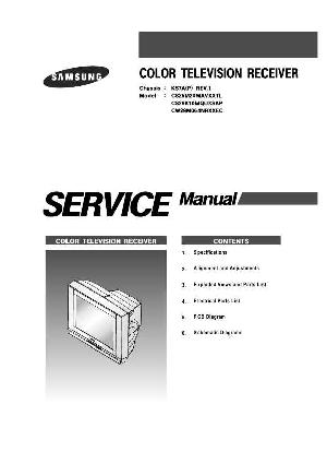 Сервисная инструкция Samsung KS7A(P) chassis, CS25M20MAVXXTL, CS29K10MQUXSAP, CW29M064NRXXEC ― Manual-Shop.ru