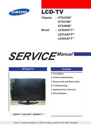 Сервисная инструкция Samsung LE-32A430T, LE-37A430T, LE-40A430T ― Manual-Shop.ru