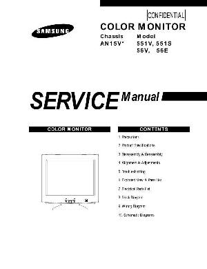 Сервисная инструкция Samsung SAMTRON-56V, 56E, 551V, S ― Manual-Shop.ru