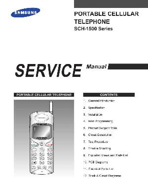 Сервисная инструкция Samsung SCH-1500 ― Manual-Shop.ru