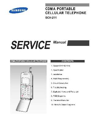 Сервисная инструкция Samsung SCH-211 ― Manual-Shop.ru