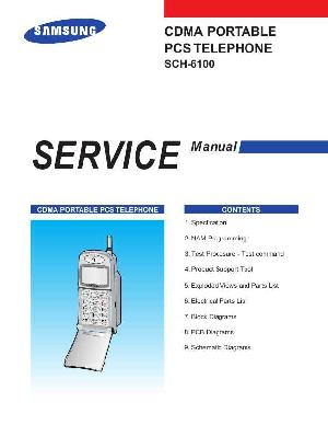 Сервисная инструкция Samsung SCH-6100 ― Manual-Shop.ru