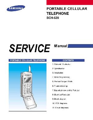 Сервисная инструкция Samsung SCH-620 ― Manual-Shop.ru