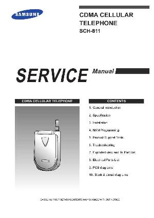 Сервисная инструкция Samsung SCH-811 ― Manual-Shop.ru