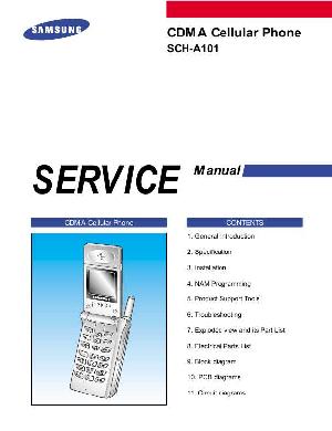 Сервисная инструкция Samsung SCH-A101 ― Manual-Shop.ru