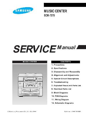 Сервисная инструкция Samsung SC-W97, VP-W90, VP-W95D, VP-W97 ― Manual-Shop.ru
