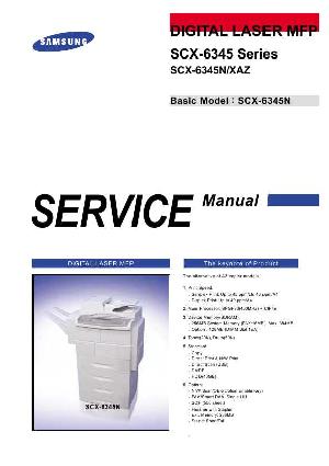 Сервисная инструкция Samsung SCX-6345N ― Manual-Shop.ru