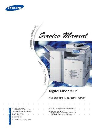 Сервисная инструкция Samsung SCX-8030ND, SCX-8040ND ― Manual-Shop.ru