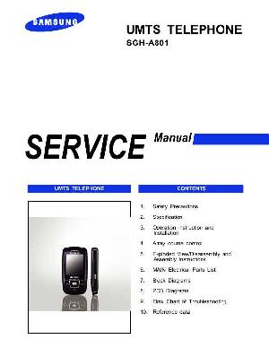 Сервисная инструкция Samsung SGH-A801 ― Manual-Shop.ru