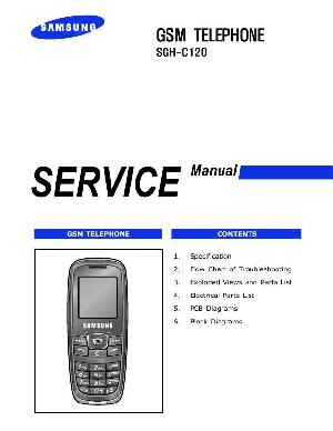 Сервисная инструкция Samsung SGH-C120 ― Manual-Shop.ru