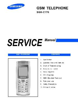 Сервисная инструкция Samsung SGH-C170 ― Manual-Shop.ru