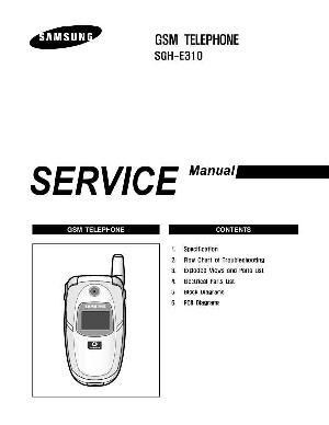 Сервисная инструкция Samsung SGH-E310 ― Manual-Shop.ru