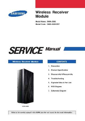 Сервисная инструкция Samsung SWA-5000 ― Manual-Shop.ru