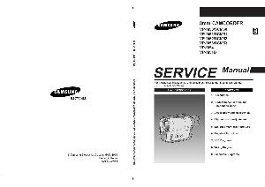 Сервисная инструкция Samsung VP-M50, SCM50, VP-M51, SCM51, VP-M52, SCM52, VP-M53, SCM53, VP-M54, VP-M51B ― Manual-Shop.ru