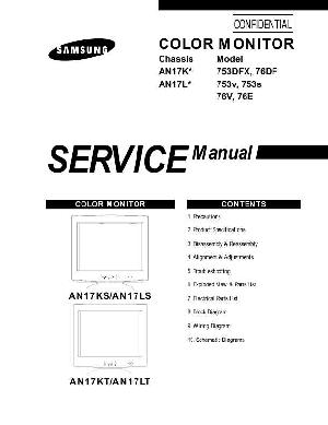 Service manual Samtron 76E, 753DFX, 76DF, 753V, 753S, 76V ― Manual-Shop.ru