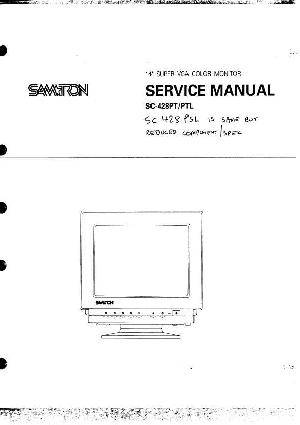 Service manual Samtron SC-428PT ― Manual-Shop.ru
