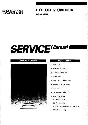 Service manual Samtron SC-728FXL ― Manual-Shop.ru