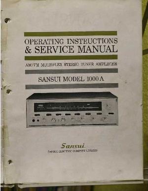 Service manual Sansui 1000A ― Manual-Shop.ru